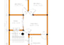 do house floor plan drafting in autocad 2d with accurate dimensions